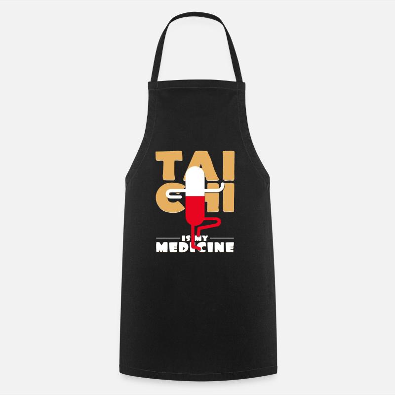 Tai chi - Cooking Apron - black