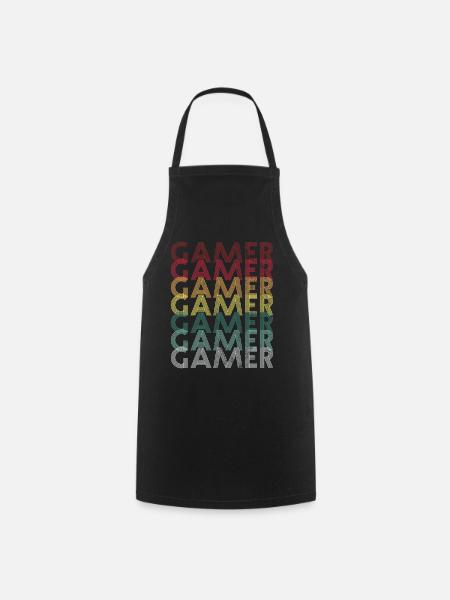 Gamer Gamer Gamer - Cooking Apron - black