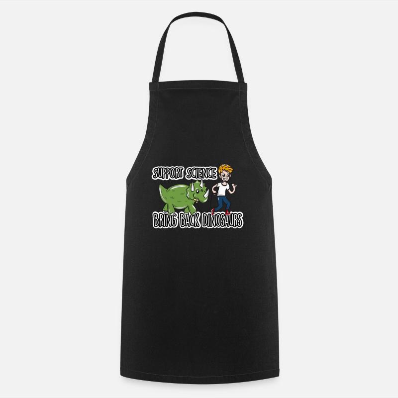science - Cooking Apron - black