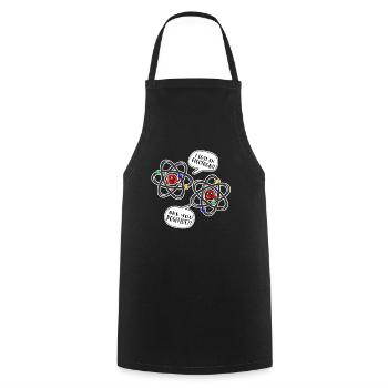 science - Cooking Apron - black - Front - AI Model Male 185 dark (185cm)