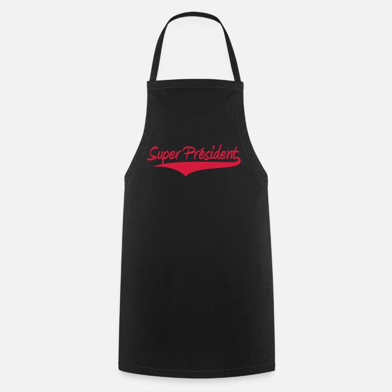 Président - Tablier de cuisine - noir