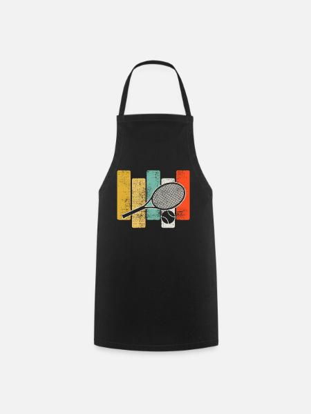 TENNIS SCHLAEGER - Tablier de cuisine - noir