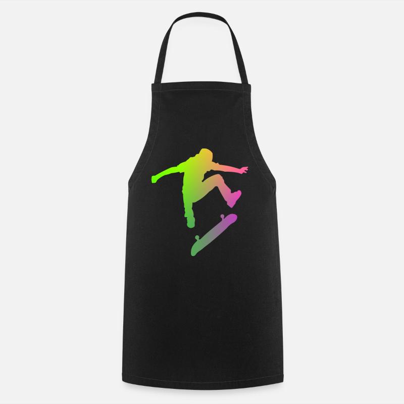 Skater - Kochschürze - Schwarz