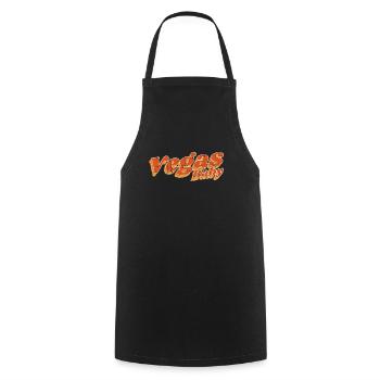 Vegas Baby - Cooking Apron - black - Front - AI Model Male 185 dark (185cm)