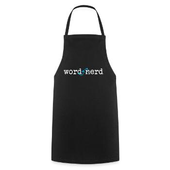 Book books reading - Cooking Apron - black - Front - AI Model Male 185 dark (185cm)