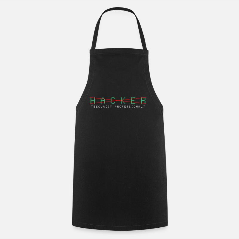 Hacker - Cooking Apron - black