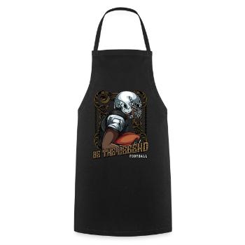 American Football The Legend | Ball sport gift - Cooking Apron - black - Front - AI Model Male 185 dark (185cm)