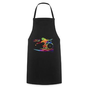 boccia - Cooking Apron - black - Front - AI Model Male 185 dark (185cm)