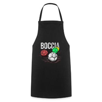 boccia - Cooking Apron - black - Front - AI Model Male 185 dark (185cm)