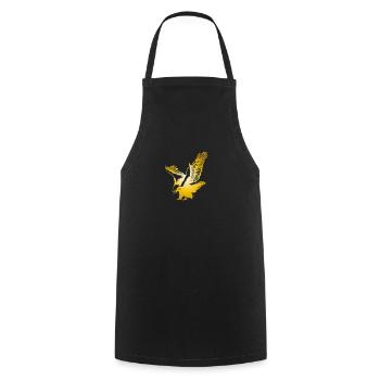 Eagle Golden Eagle Osprey aigle rapace - Tablier de cuisine - noir - Devant - AI Model Male 185 dark (185cm)