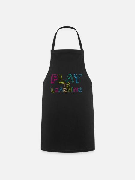 Preschool Teacher Early Childhood Education - Cooking Apron - black