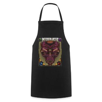 étranger - Tablier de cuisine - noir - Devant - AI Model Male 185 dark (185cm)