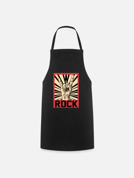rock - Tablier de cuisine - noir