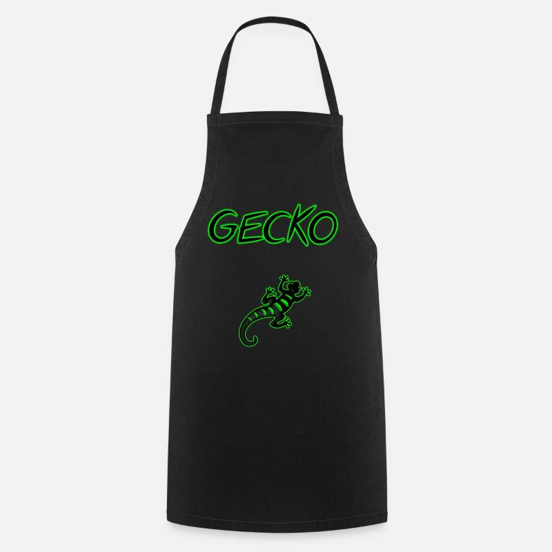 gecko - Tablier de cuisine - noir