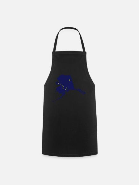 state of alaska - Kochschürze - Schwarz