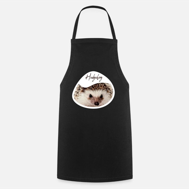 Hérisson - Tablier de cuisine - noir