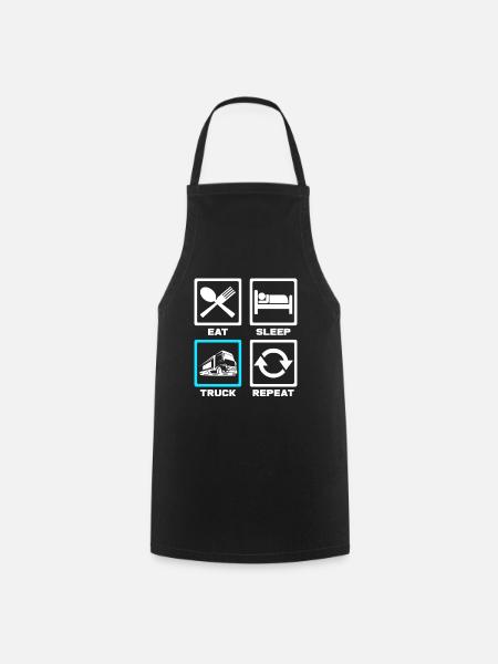 Trucker - Cooking Apron - black
