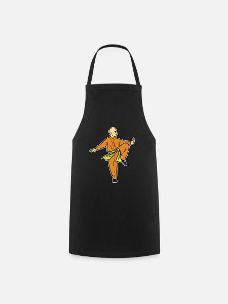 Moine Qigong - Tablier de cuisine - noir