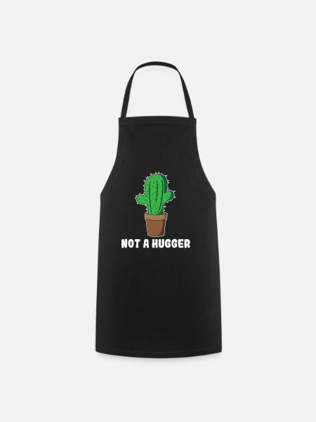 Cactus Cactus Hug Cactus Family Gift - Cooking Apron - black