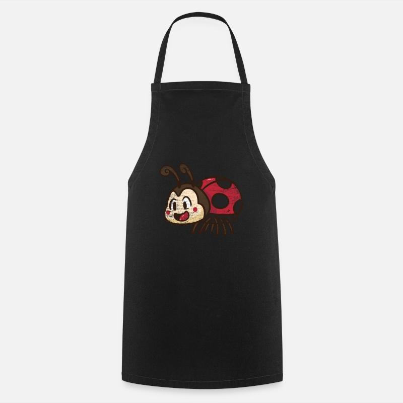 ladybug - Cooking Apron - black