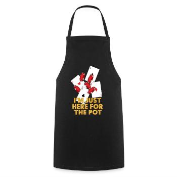 Poker Joueurs Casino Texas Hold Em All Dans Cadeau - Tablier de cuisine - noir - Devant - AI Model Male 185 dark (185cm)