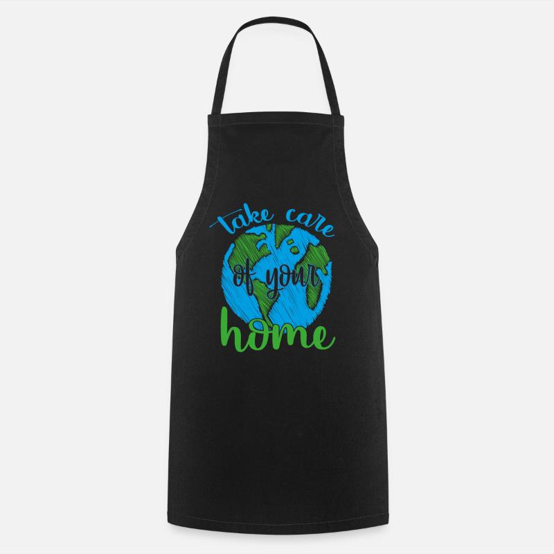 Earth Day - Earth Day - Cooking Apron - black