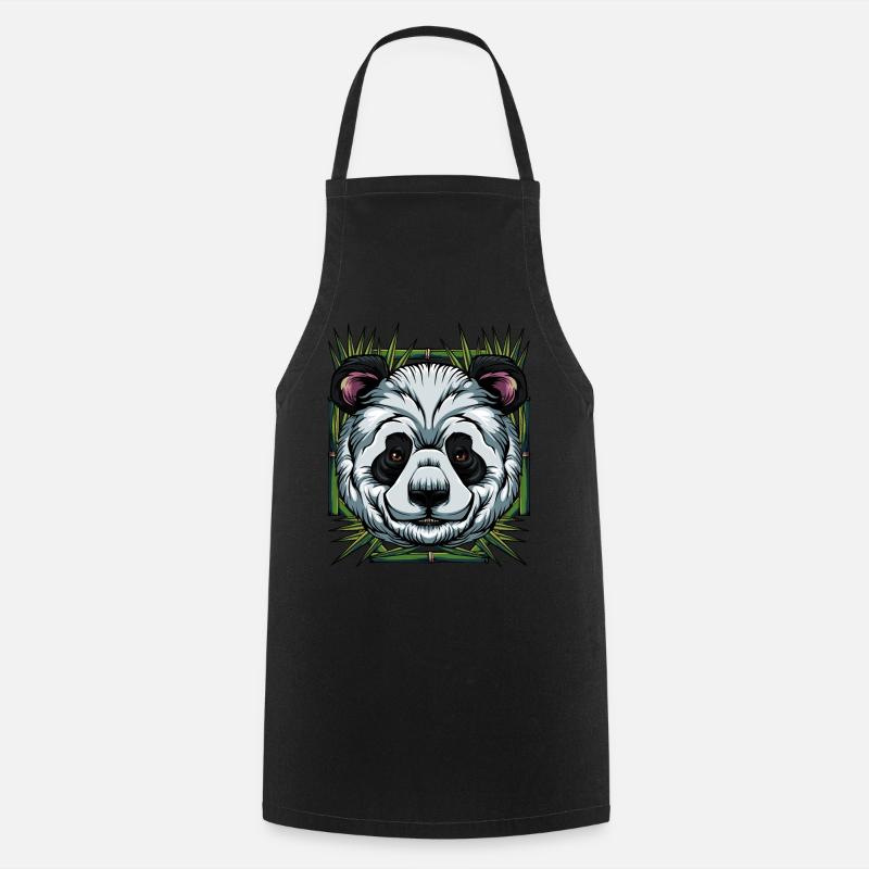 panda - Tablier de cuisine - noir