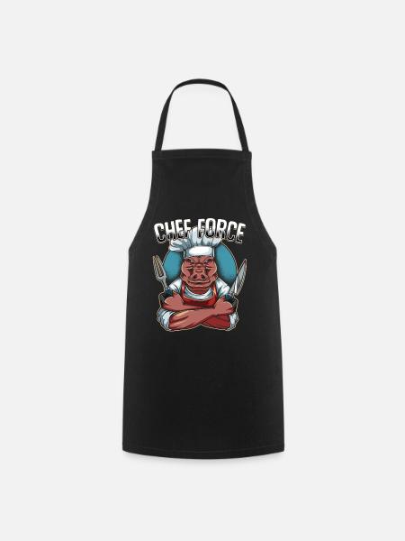 chef - Tablier de cuisine - noir