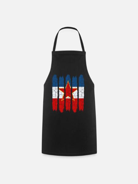 Yugoslavia - Cooking Apron - black