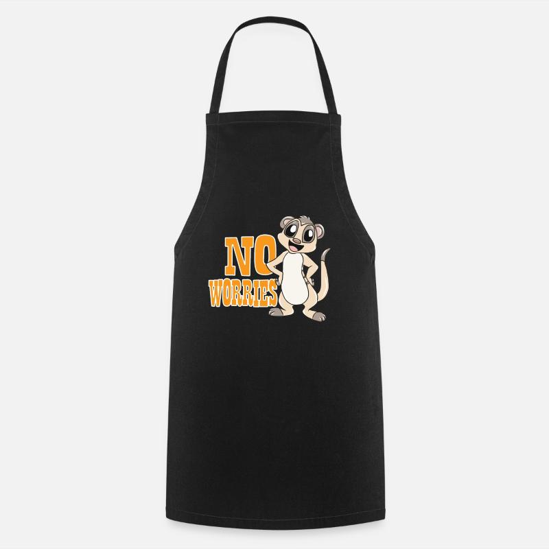 suricates - Tablier de cuisine - noir