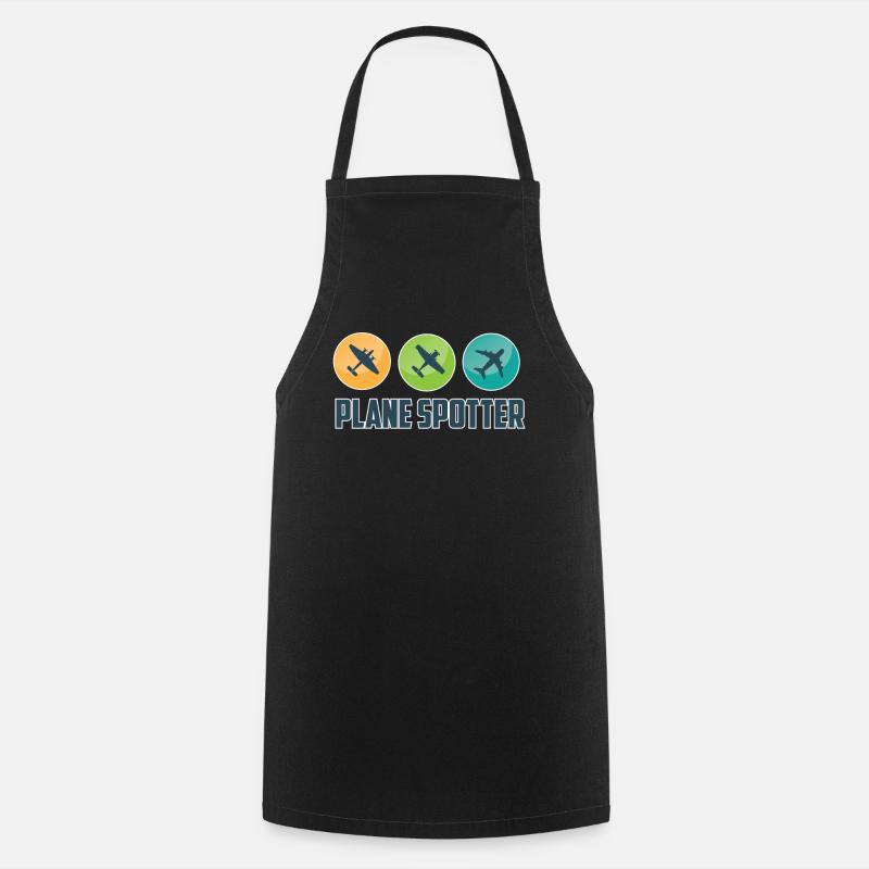 Planespotter - Cooking Apron - black