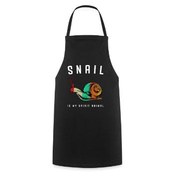 slug - Cooking Apron - black - Front - AI Model Male 185 dark (185cm)