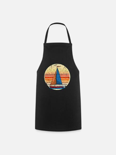 sailing - Cooking Apron - black