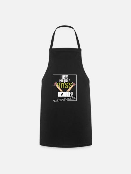 Basse musique basse - Tablier de cuisine - noir