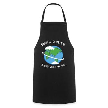science - Cooking Apron - black - Front - AI Model Male 185 dark (185cm)