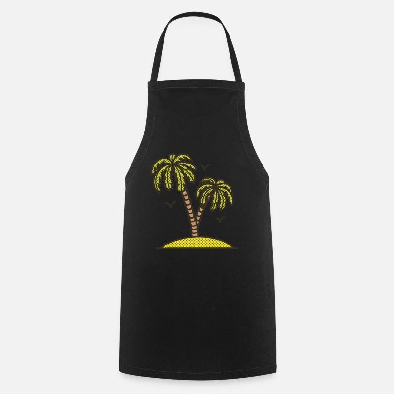 Island - Cooking Apron - black