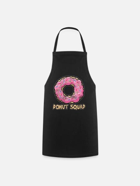 Donut Sprinkles - Kochschürze - Schwarz