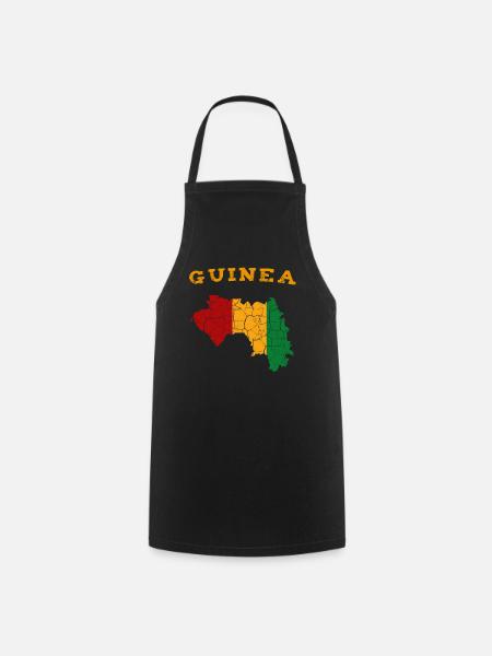 Guinée - Tablier de cuisine - noir