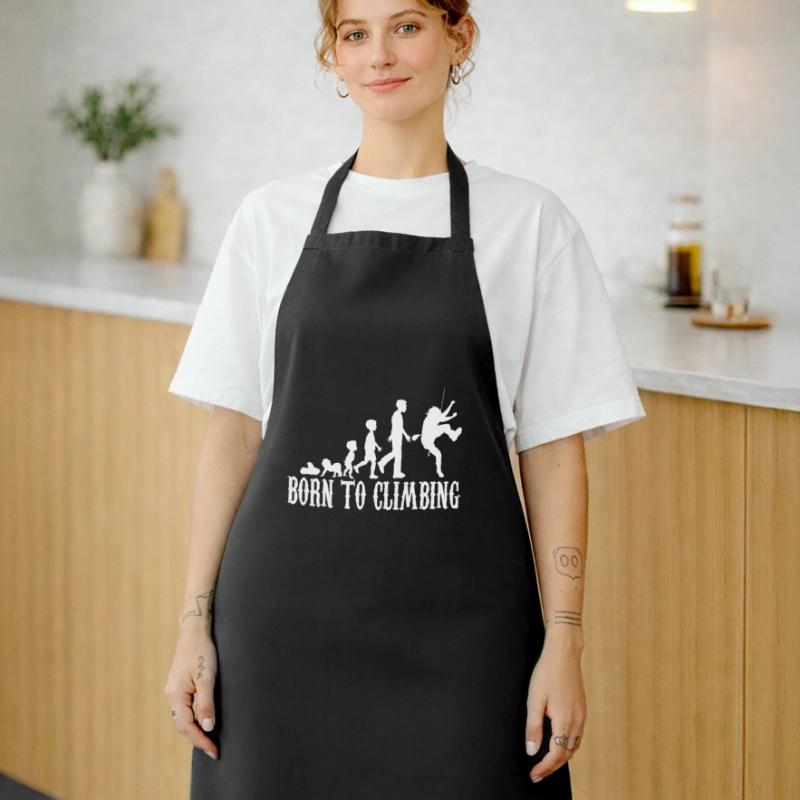 Cadeau d'escalade bébé naissance évolution évolution bébé Tablier de cuisine