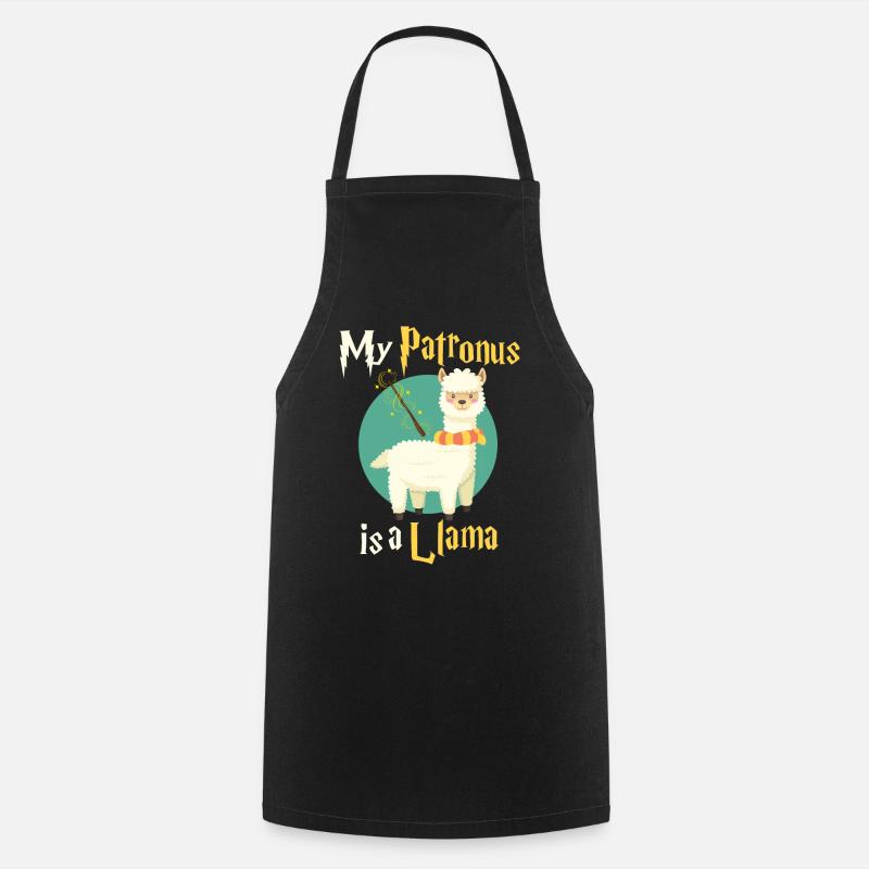 Lama Tier - Tablier de cuisine - noir