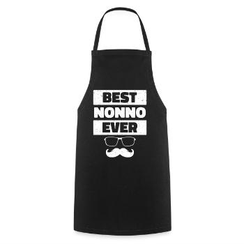 Best Nonno Ever - Cooking Apron - black - Front - AI Model Male 185 dark (185cm)