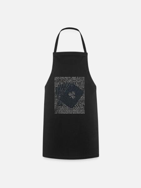 Doppelkopf Geschenk - Kochschürze - Schwarz