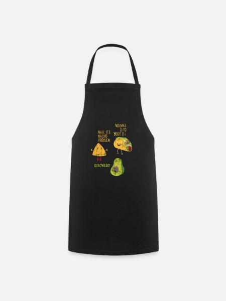 Tacos - Kochschürze - Schwarz