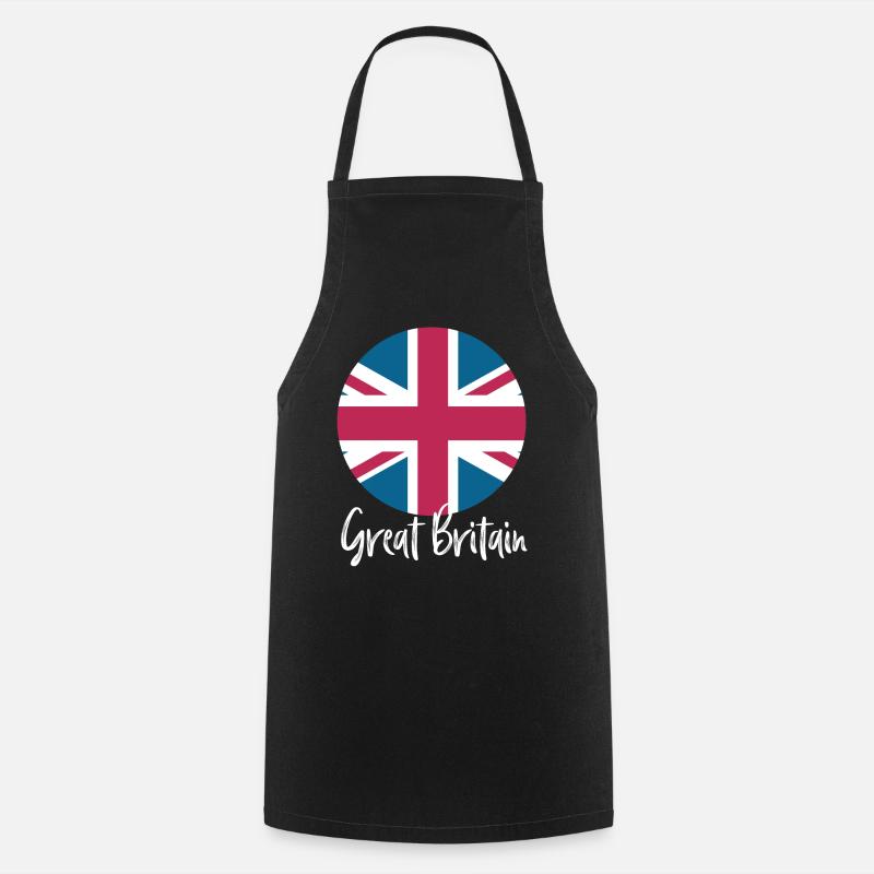 Grande-Bretagne - Tablier de cuisine - noir