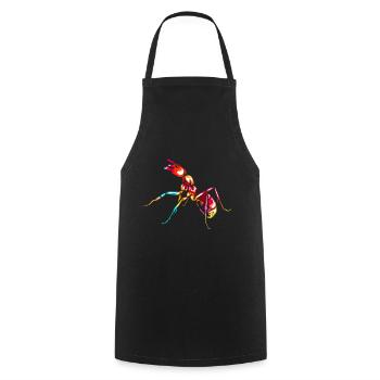 ant - Cooking Apron - black - Front - AI Model Male 185 dark (185cm)