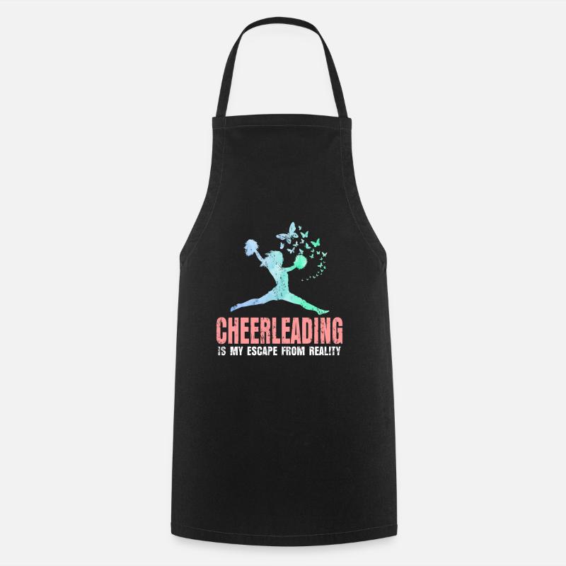 cheerleading - Tablier de cuisine - noir