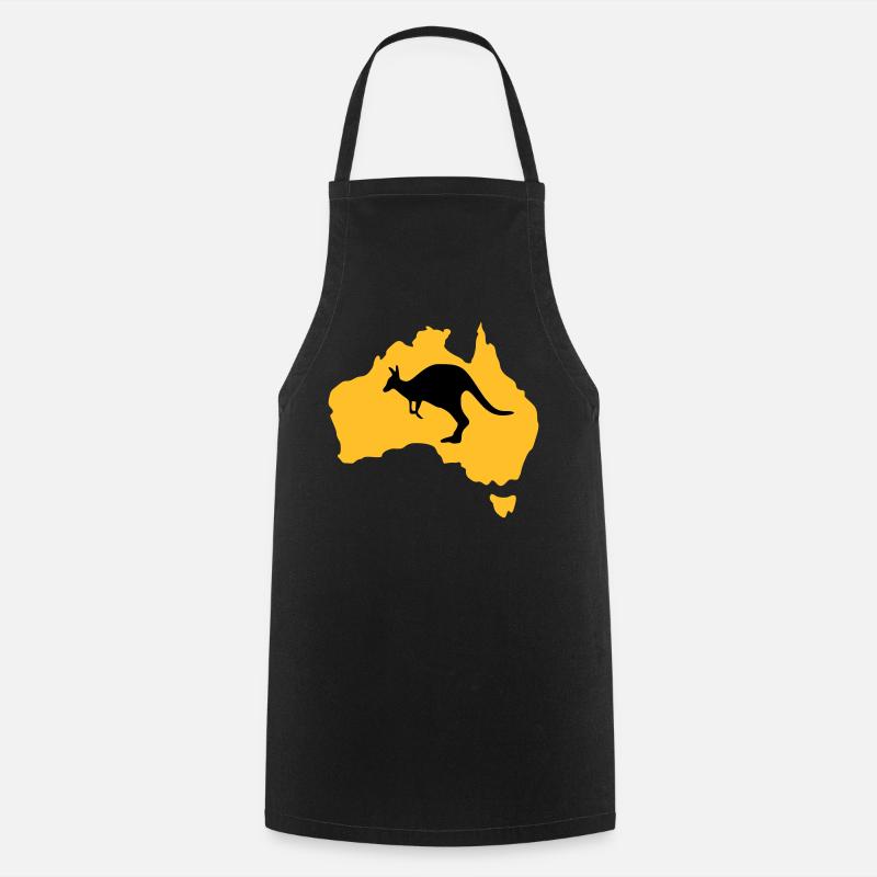 Australien - Kochschürze - Schwarz