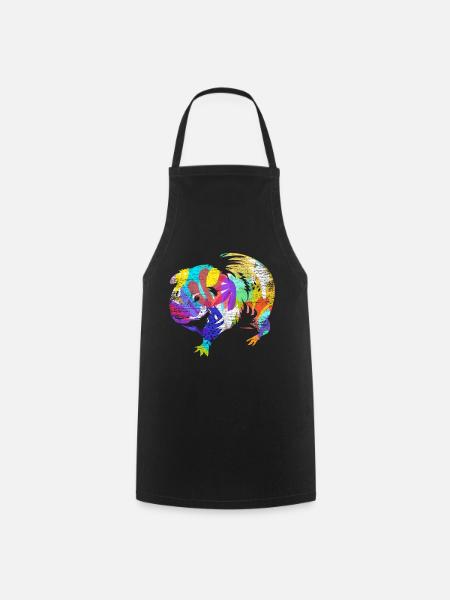 Cadeau cochon d'Inde - Tablier de cuisine - noir