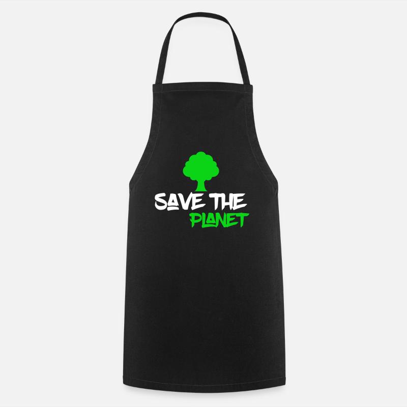 protecteurs de la nature - Tablier de cuisine - noir