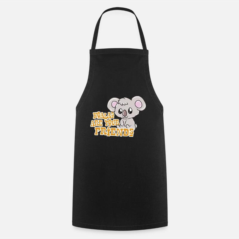 Koala - Kochschürze - Schwarz